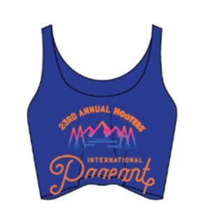2019 Miss Hooters Pageant Contestant  Crop Top